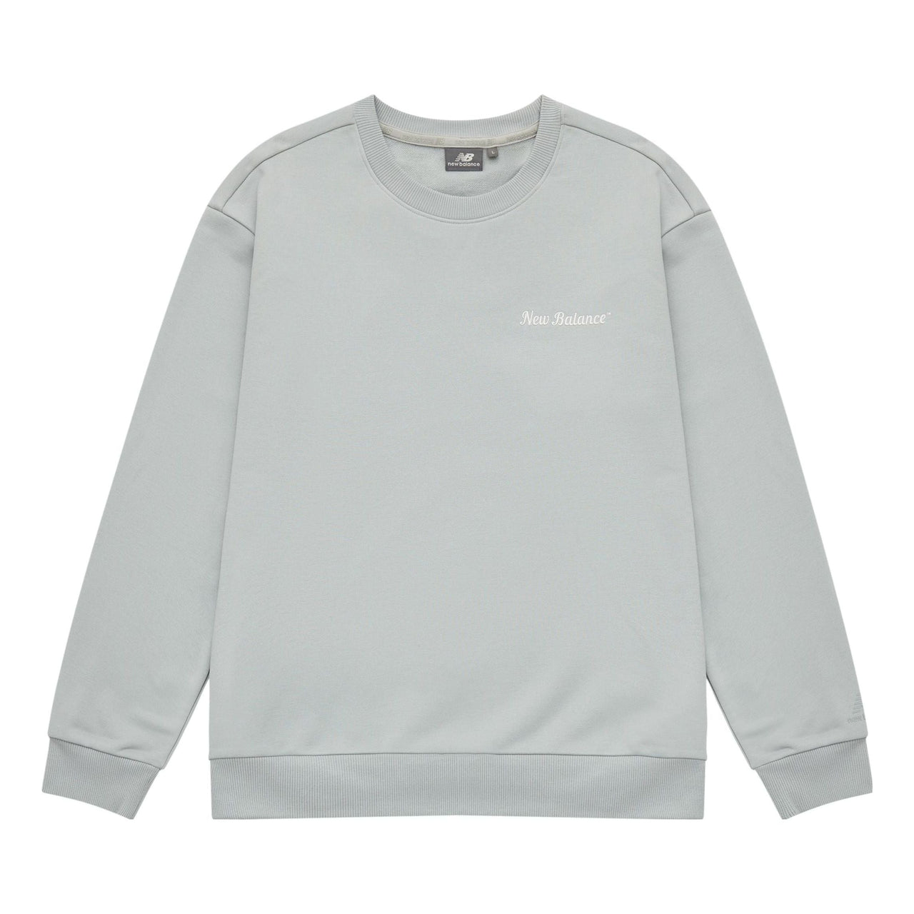 New Balance Logo Sweatshirt Asia Sizing 'Grey' 5CD38141-GR