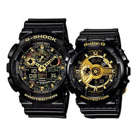 CASIO Baby-G 'Black' GA-100CF-1A9&BA-110-1A