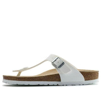 Birkenstock Gizeh Birko-Flor 'White' 0043731
