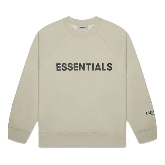 Fear of God Essentials FW20 Crew Neck Sweatshirt 'Moss' 192250500209245