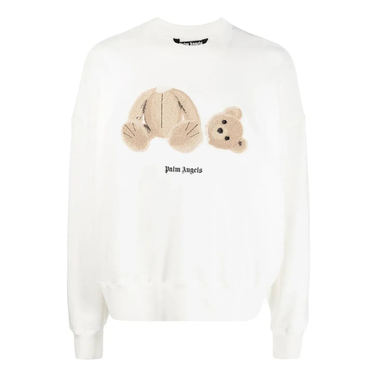 حذاء Palm Angels SS22 PA Bear Creoff 'White Brown' PMBA026C99FLE0020360