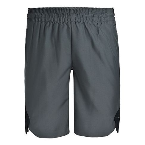 Nike Splicing Training Breathable Basketball Sports Shorts Black Gray Colorblock 831349-022