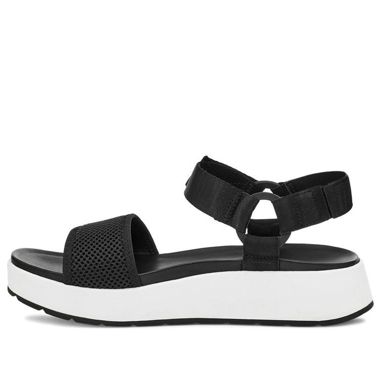 (WMNS) صندل رياضي خفيف الوزن ومريح من UGG Aissa باللون الوردي والأبيض والأزرق 1120054-BKMS