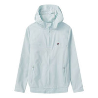 FILA Sports hooded Woven Jacket Mint Green F11M028701F-TQ