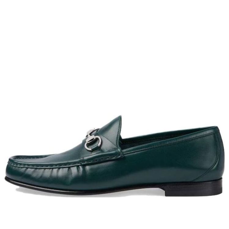Gucci Horsebit 1953 Loafer 'Green Leather' 757769-AACFG-3154