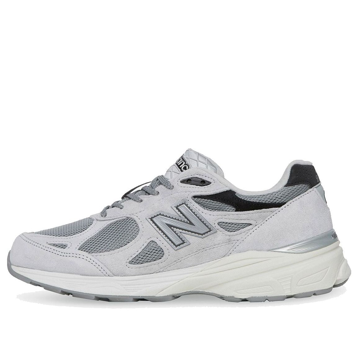 حذاء New Balance 990V3 x Slam Jam باللون الأبيض الرمادي SJNB990V3G