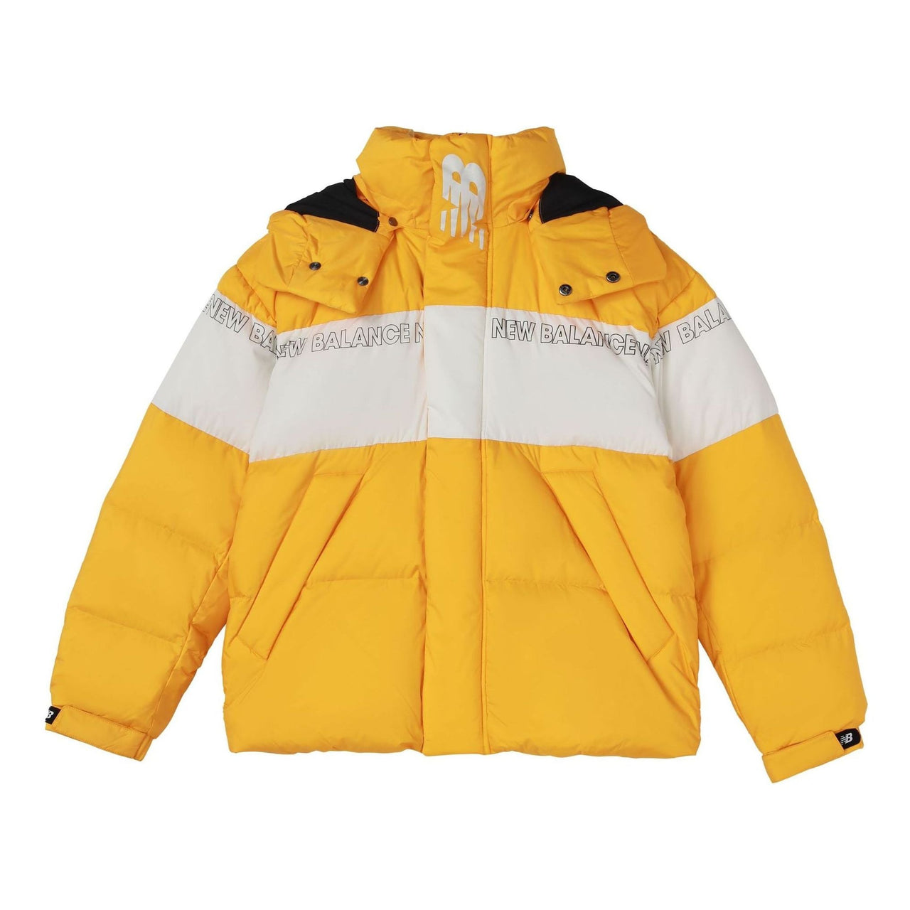 New Balance Colorblock Padded Jacket Asia Sizing 'Yellow White' NP943011-MY