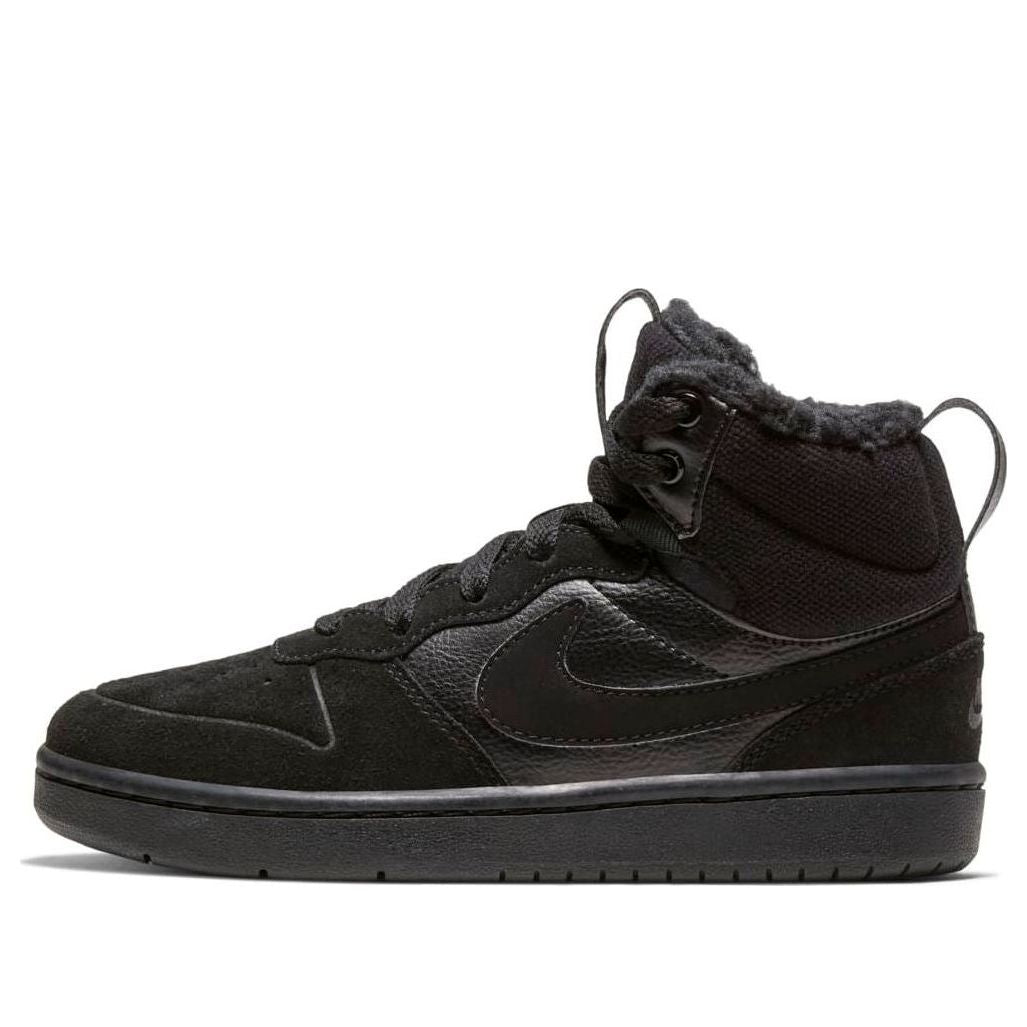 (PS) Nike Court Borough Mid 2 'Triple Black' CQ4026-001