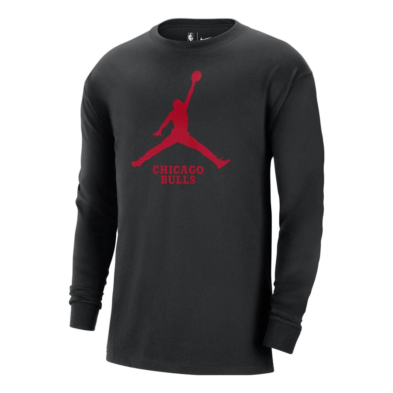 Air Jordan Chicago Bulls Essential NBA Long-Sleeve T-Shirt 'Black' FN1256-010