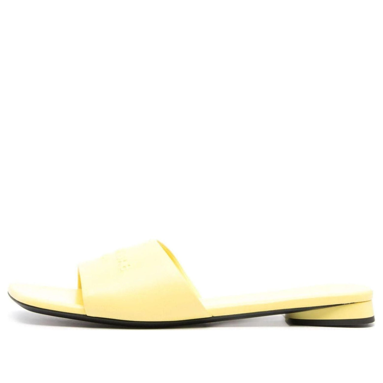 (WMNS) Balenciaga Duty Free Flat Sandal 'Yellow' 787293WBCW07009