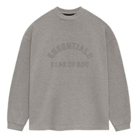 Fear of God Essentials Heavy Long-Sleeve T-shirt 'Heather Grey' 125SU242011F