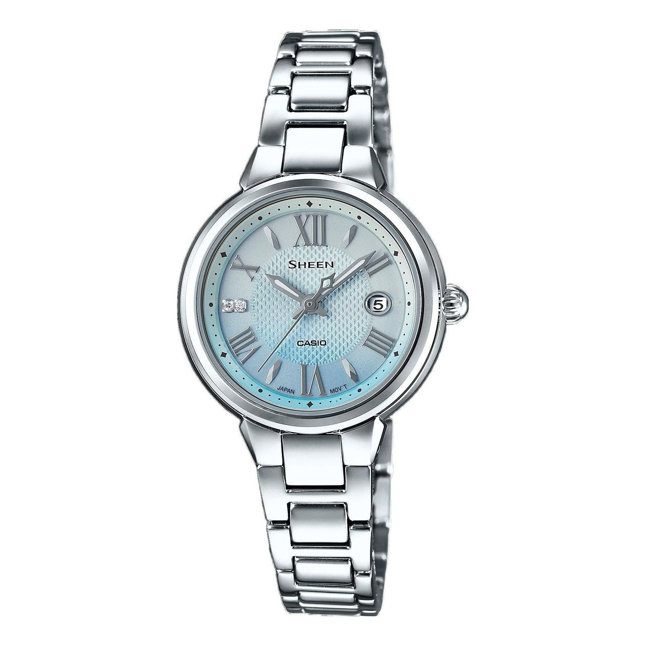 CASIO Female SHEEN Japan / South Korea Fashion Quartz Analog HE-4516SBD-7B