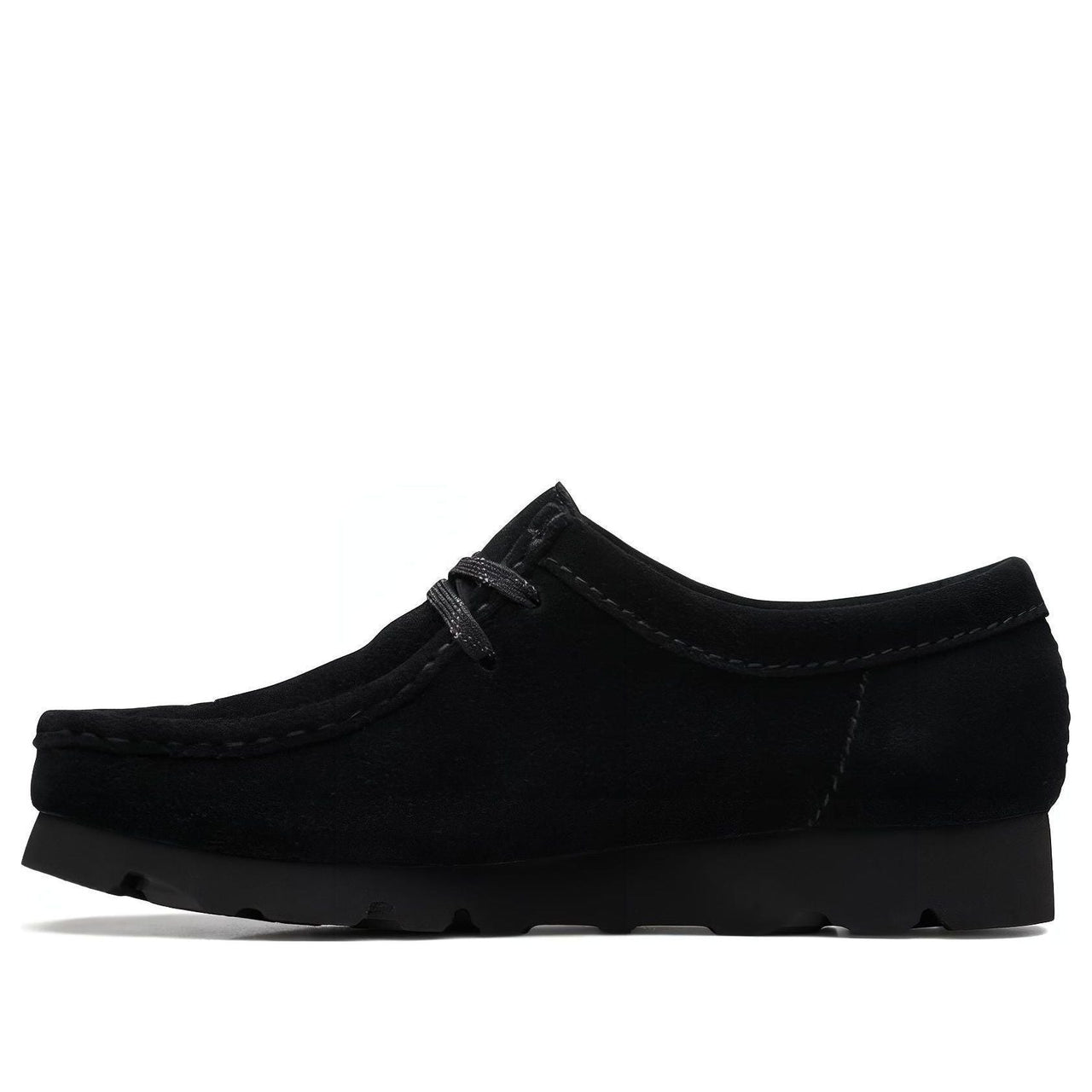 (WMNS) Clarks Wallabee Gore-Tex 'Black Suede' 26169024
