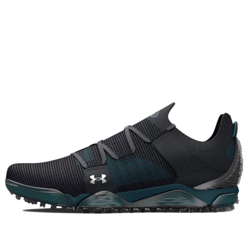 Under Armour HOVR Tour Spikeless Wide Golf Shoes 'Black Teal' 3025069-002