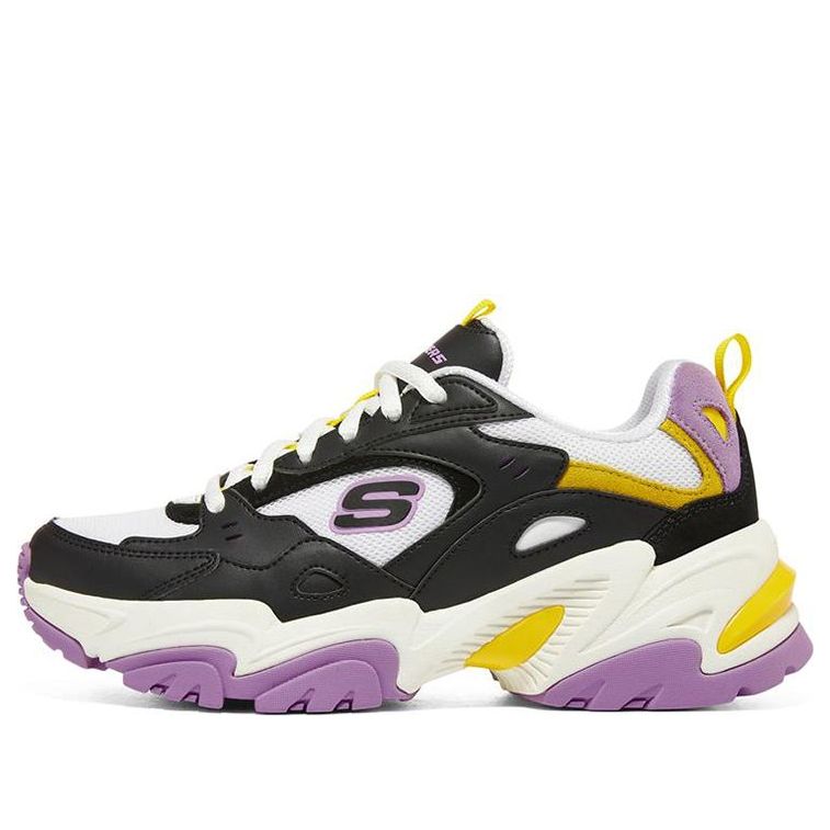 (WMNS) Skechers Stamina V2 'Black Multicolor' 149916-BKMT