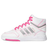 (WMNS) adidas originals Drop Step 'White Pink Gray' FV4883