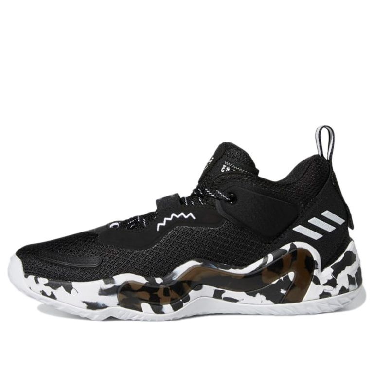 adidas D.O.N. Issue #3 'Paint Smudge - Black' H67719