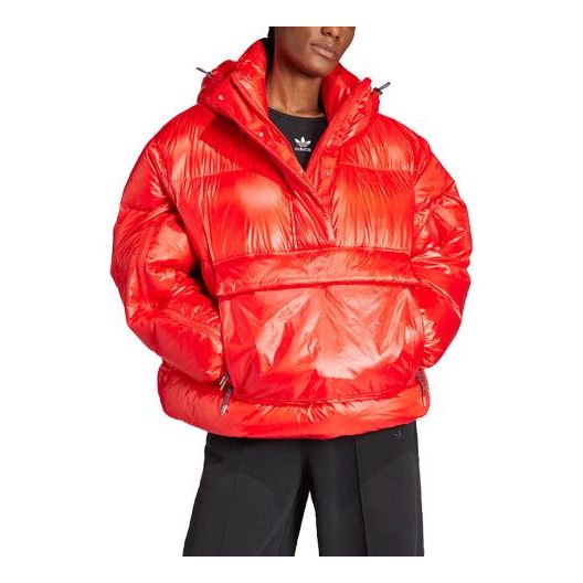 (WMNS) adidas Originals Puffed Throw-Over Jacket 'Orange' IR7114