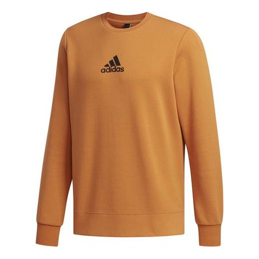 Men's adidas Pullover Knit Orange FJ0264