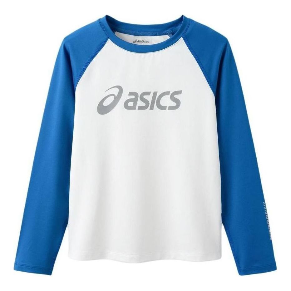 (GS) ASICS Logo Long Sleeve T-shirt 'White' 333241003001-8861