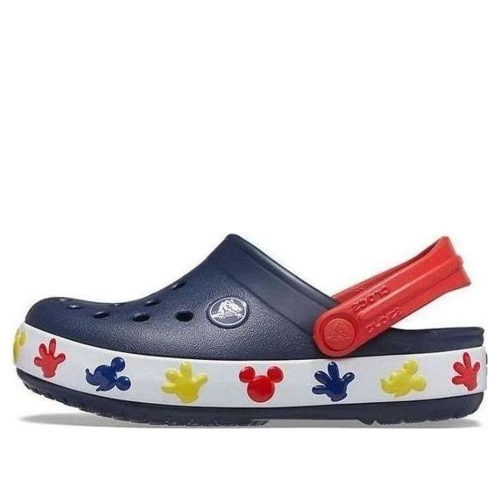 (GS) Crocs Fun Lab Mickey Lights Clogs 'Navy Multi' 207459-410