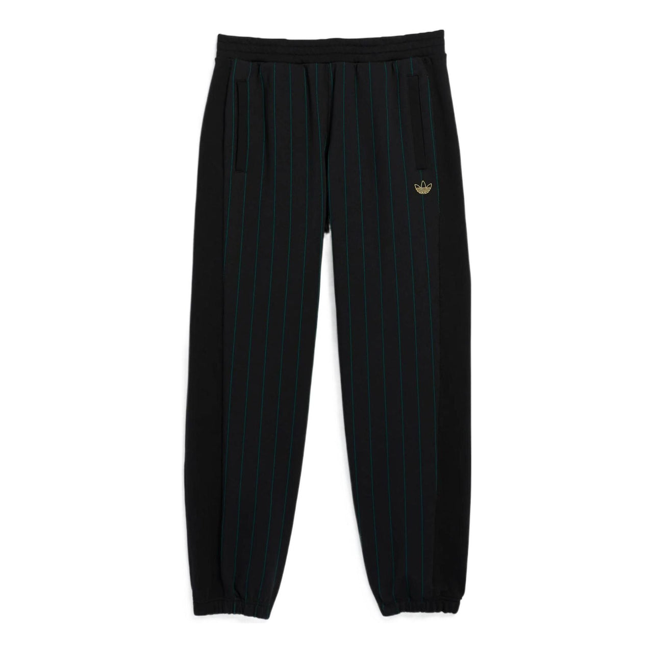 Men's adidas originals Stripe Bundle Feet Casual Sports Pants/Trousers/Joggers Black GR8788