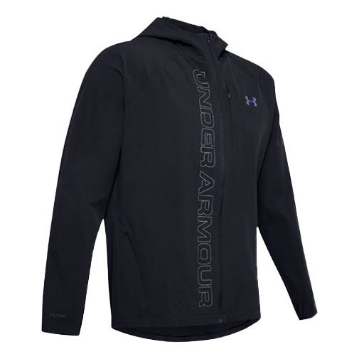 جاكيت رجالي من Under Armour Qualifier باللون الأسود 1350173001