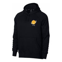 Nike Flowers Printing Fleece Pullover Black 937836-010