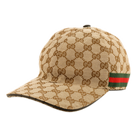 Gucci Original GG Canvas Baseball Hat With Web 'Original GG' 200035-KQWBG-9791