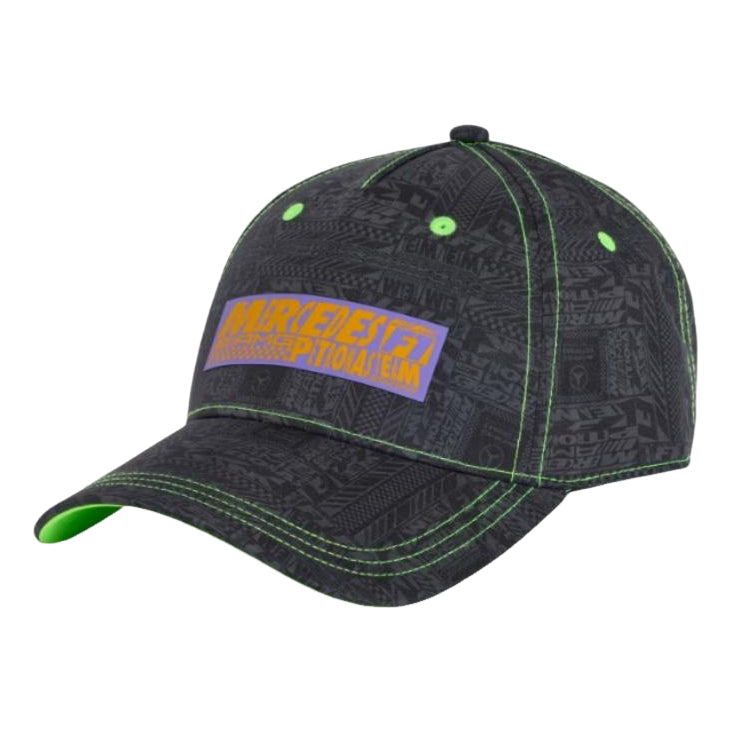 adidas x Mercedes AMG Petronas Formula 1 Team Lights Cap 'Black Solar Green' KS3934