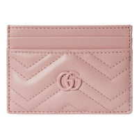 (WMNS) Gucci GG Marmont Matelasse Card Case 'Light Pink' 443127-AACX4-5909