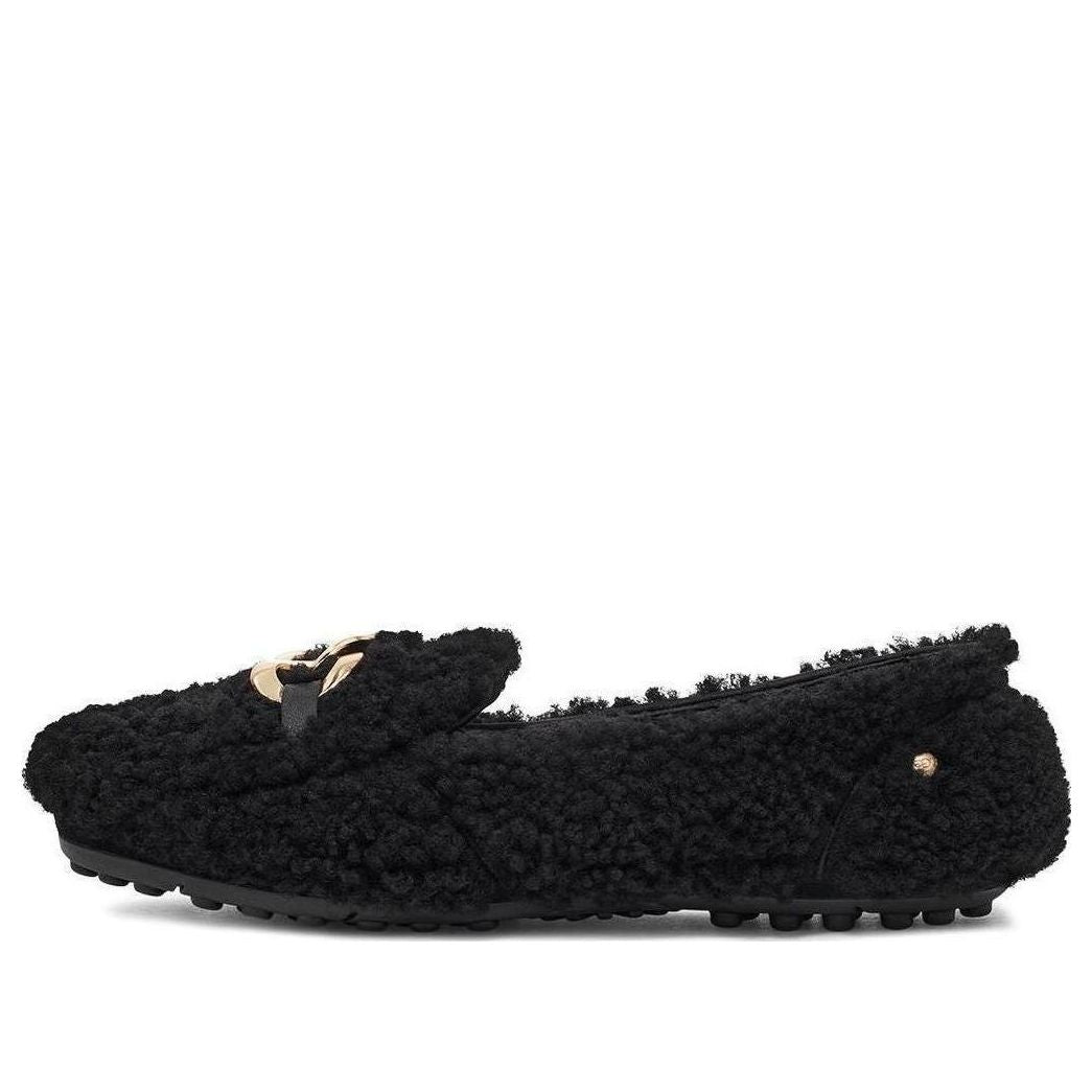 (WMNS) UGG SlipOn Comfortable Loafers 'Versatile Black' 1153515-BLK