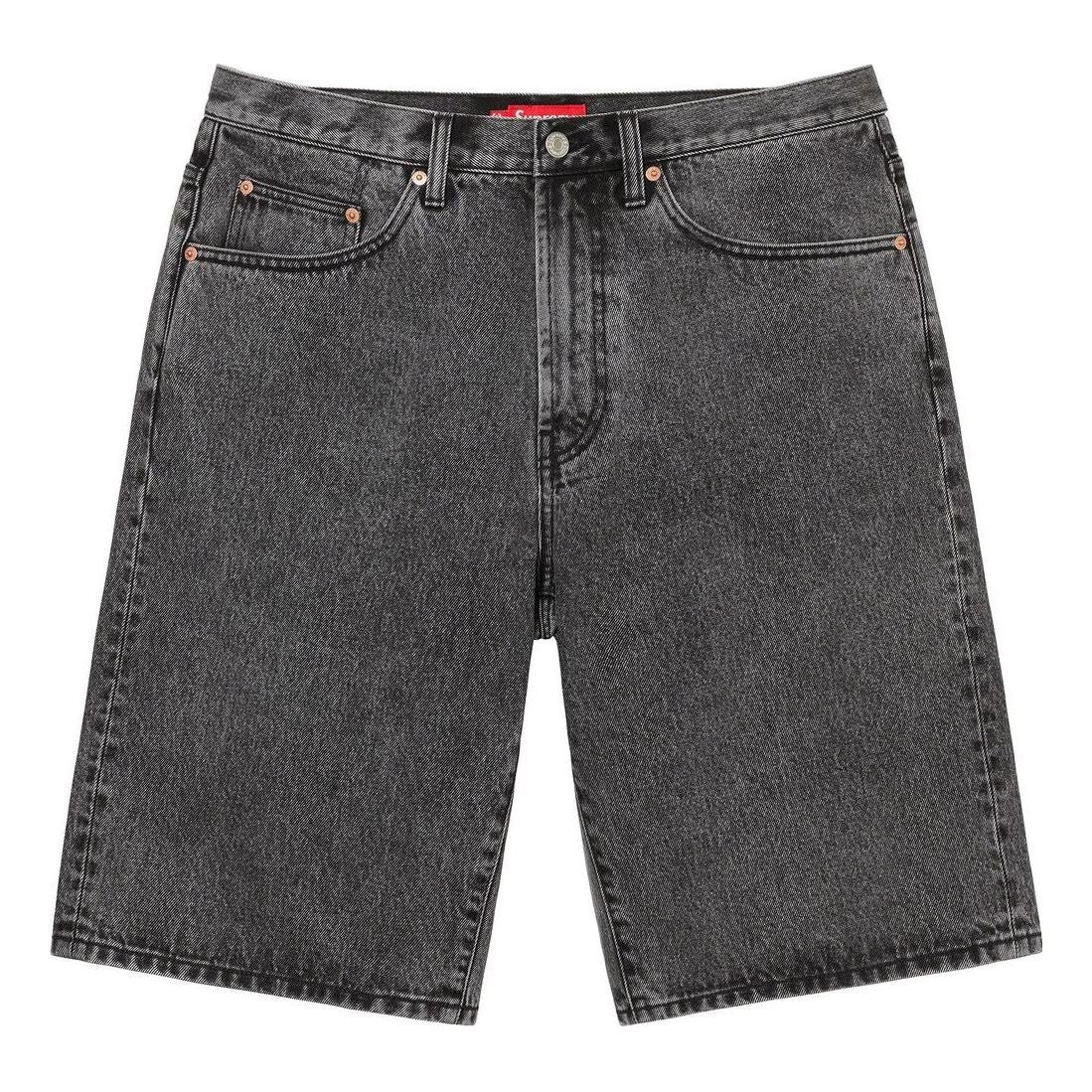 Supreme SS23 Week8 Baggy Denim Shorts 'Black' SUP-SS23-157