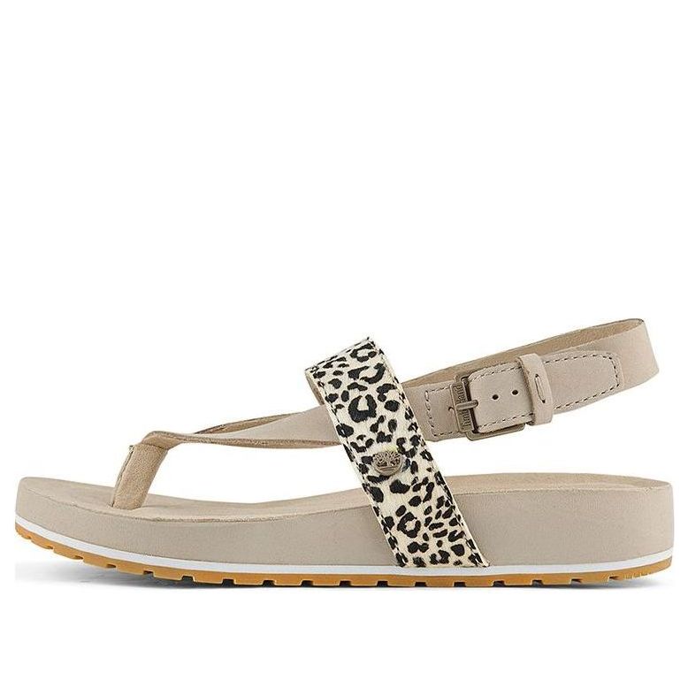 (WMNS) Timberland Malibu Waves Thong Sandal 'Leopard Nubuck' A23C7W