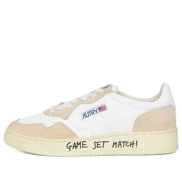 Autry Medalist Low 'Game Set Match - White' AULM-WC06