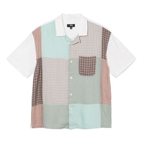 Stussy Mixed Check Shirt 'Multi-Color' 1110196