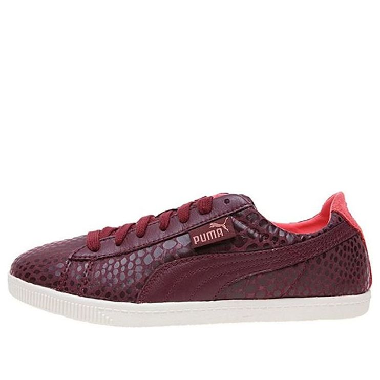 (WMNS) PUMA Lace Up Burgundy Textile Glyde Lo Hyper 357277-03