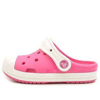 (PS) Crocs Small Crocs Outdoor Flat Heel Sports Pink Sandals 202282-6MI