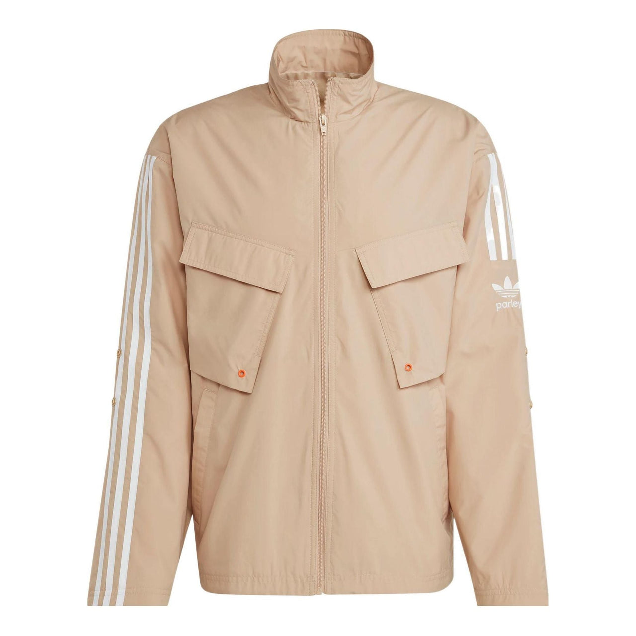 adidas Adicolor Parley Track Jacket Asia Sizing 'Magic Beige' HL9397