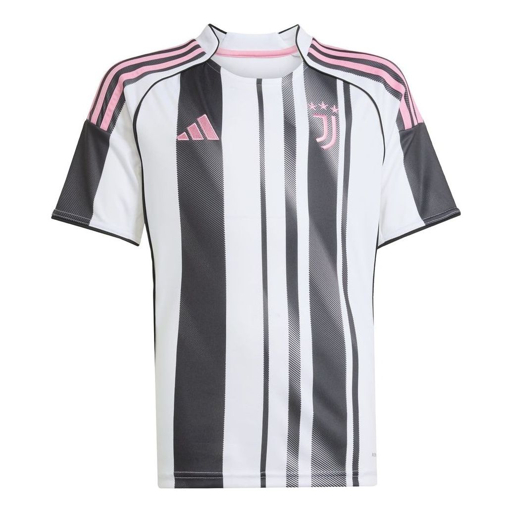 (GS) adidas Juventus 25/26 Home Youth Jersey Asia Sizing 'White Black' JN5237