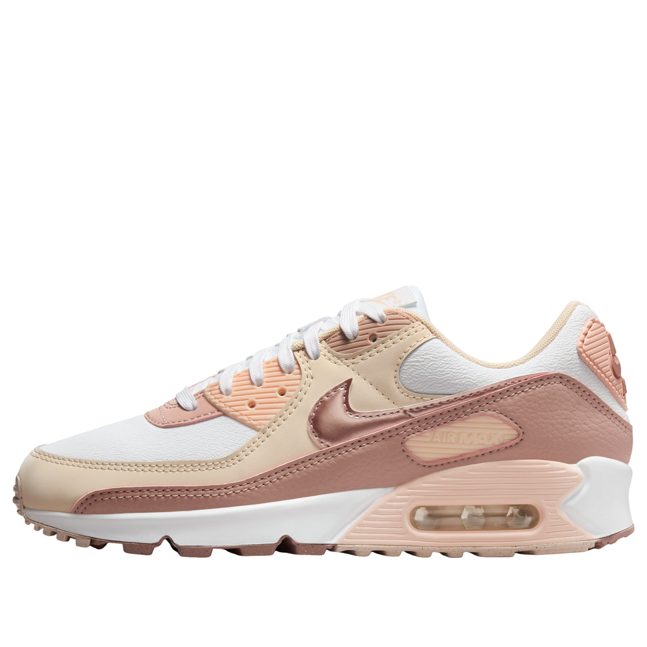 (WMNS) Nike Air Max 90 Next Nature Premium 'Washed Coral Particle Pink' HQ1783-100