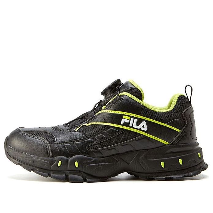 (GS) FILA Sportswear Basketball Sneakers 'Black Green' K15B042501FBG