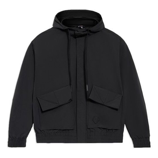 Li-Ning x Dragon Series Hooded Jacket 'Black' AFDS255-4