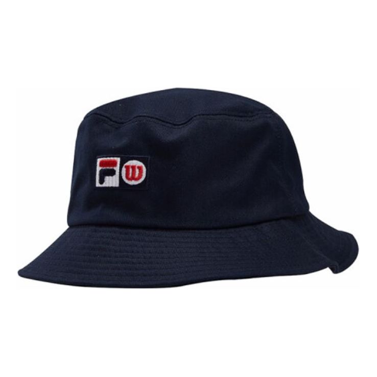 FILA Logo Embroidery Bucket Hat Blue A13U033204F-NV