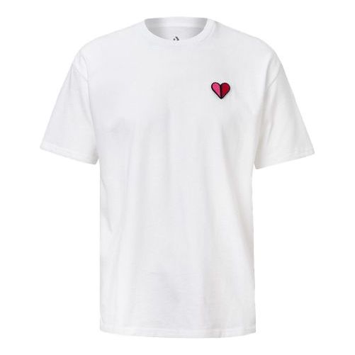 Men's Converse Valentine's Day Love Element Short Sleeve White 10021420-102