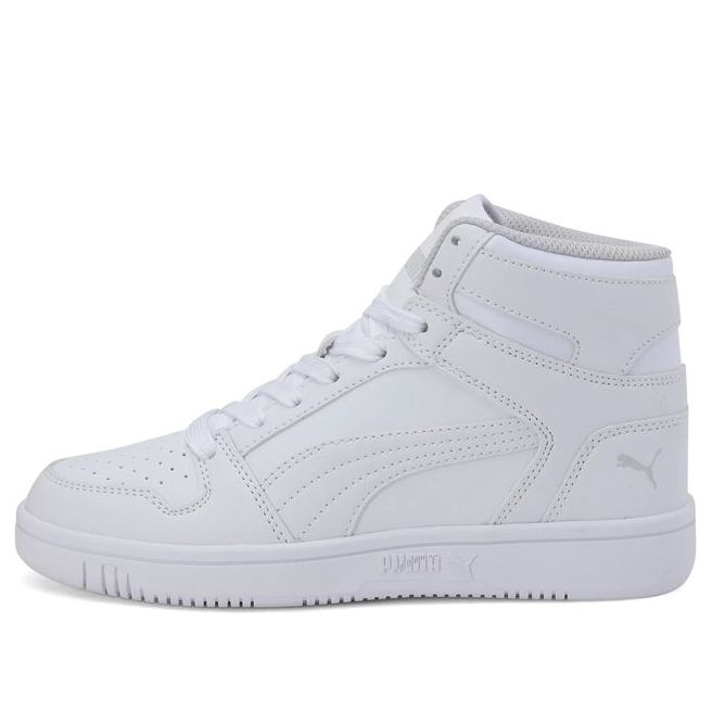 (GS) PUMA Rebound Layup Sl Mid White 370486-02