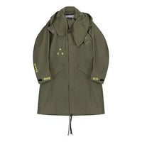 Nike LAB ACG GORE-TEX Hooded Coat 'Olive Canvas Volt Glow' AQ3516-395