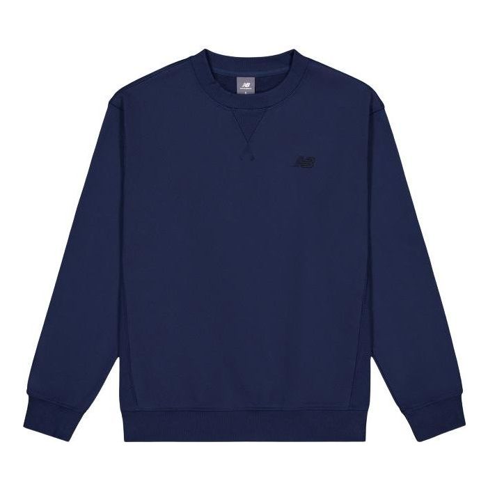 New Balance Athletics French Terry Sweatshirt Asia Sizing 'Navy' MT41506-NNY