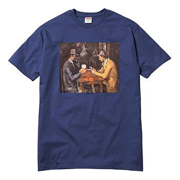 Supreme Cards Tee Navy Unisex SUP-SS18-154