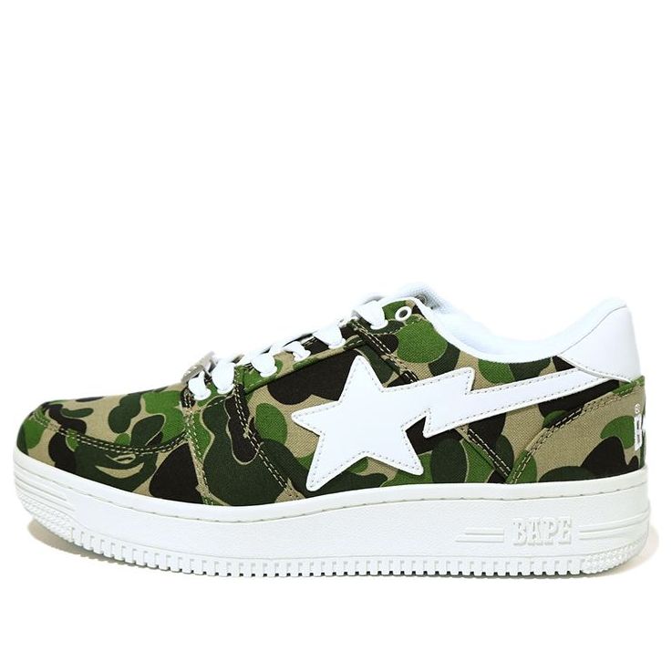 A BATHING APE Bape Sta Low 1G30-191-001-GREEN